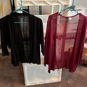 Womens sweater bundle (2qty) one PXL and one L